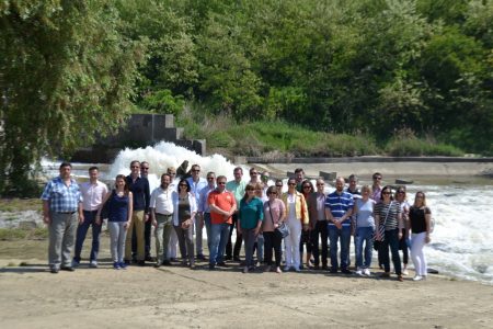 BCSDH weekend with chocolate Santa Clauses and fish ladders