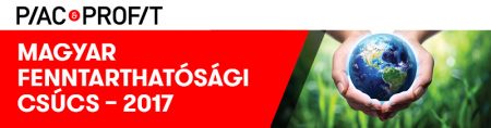 MAGYAR FENNTARTHATÓSÁGI CSÚCS – 2017 - november 15.