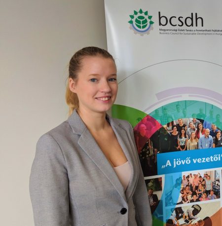 Mikolay Réka lett a BCSDH „A jövő vezetői” tehetségprogram ösztöndíjasa