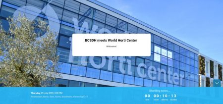 Virtuális túra a World Horti Center-ben a BCSDH és a Holland Királyság Nagykövetségének szervezésében