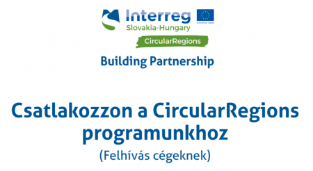 Csatlakozzon a CircularRegions programunkhoz (Felhívás cégeknek)