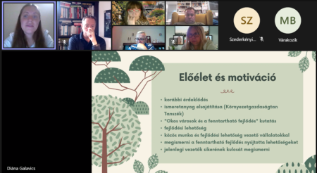 Galavics Diána a BCSDH „A jövő vezetői” tehetségprogram ösztöndíjasa