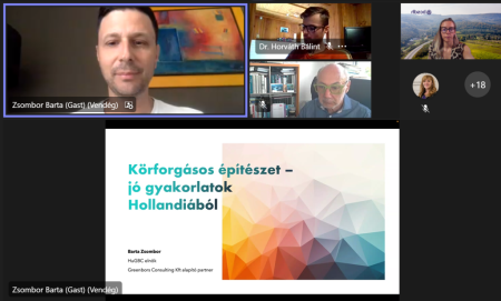 Nemzetközi és hazai példák a körforgásos építészetben - Lezárult a Körforgásos Gazdaság Akadémia