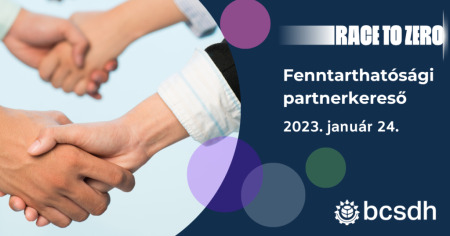 Újra Fenntarthatósági Partnerkereső esemény - 2023. január 24.